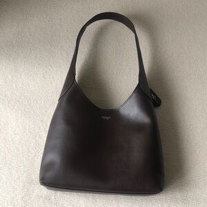 Coach Dark Brown Brooklyn 28 Shoulder Bag